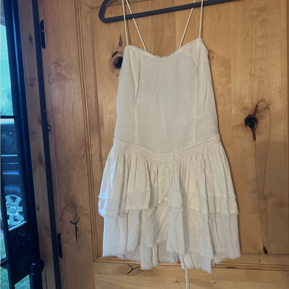 Free People Desk Drop Waist Mini Dress - Picture 5 of 5